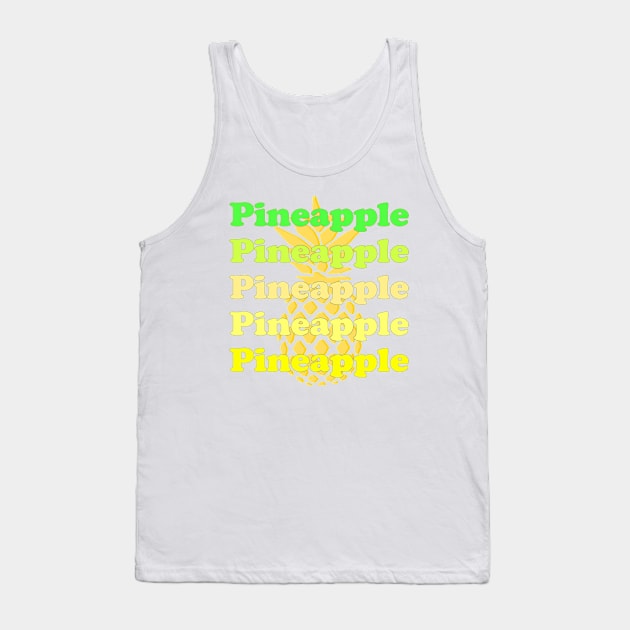 PINEAPPLE PINEAPPLE Tank Top by Flabbart